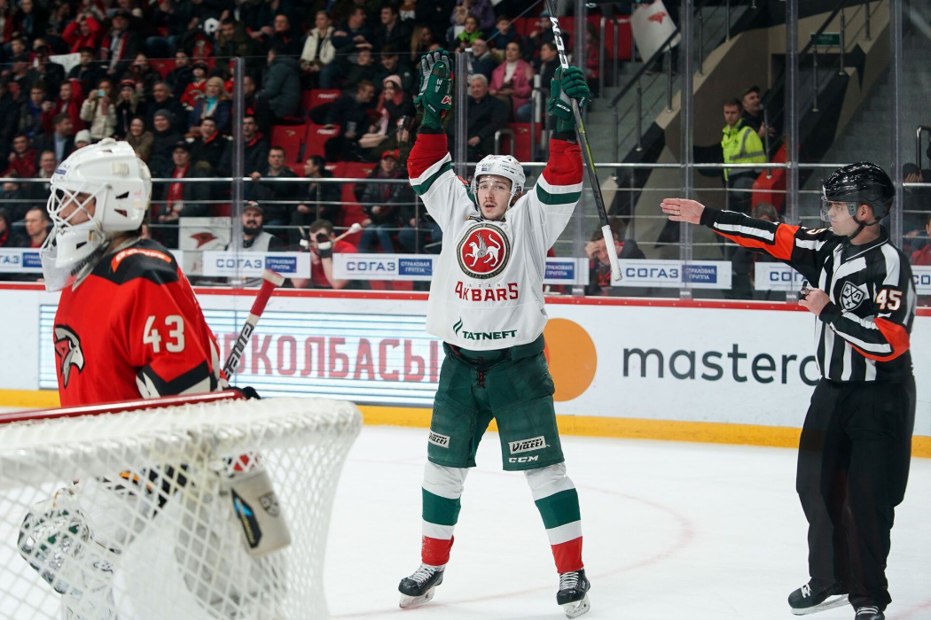 «Ак Барс» повторно обыграл «Авангард» в Балашихе и сравнял счет в серии