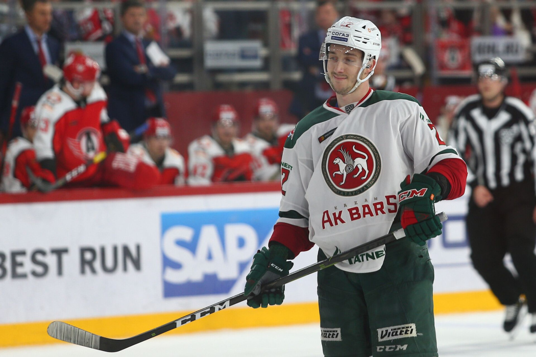 Галиев об игре в «Ак Барсе»: «У меня не было своего звена, это тяжело»