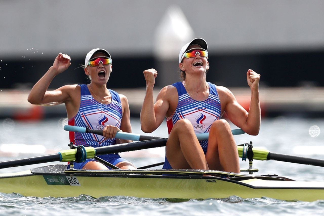 Медальное видео: Россия завоевала серебро академической гребли на ОИ в Токио